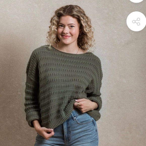 Neuflora Sweaters - Neuflora Yuma Sweater, Green
